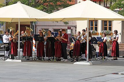 Musikkapelle Oberstreu am 03.09.2023